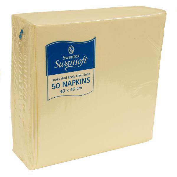 40cm-Swansoft-Napkins---Devon-Cream